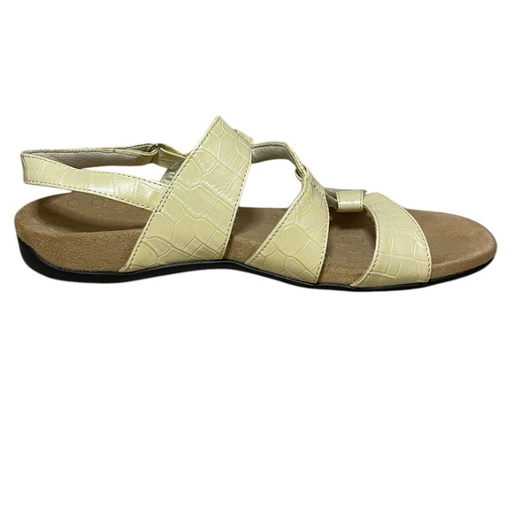 Vionic Paros sandals yellow strappy podiatrist recommended 11 - Picture 4 of 9